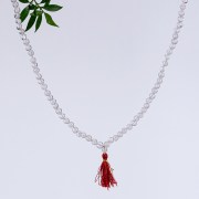 9070 Crystal mala 108 S Bead (Red Tassle)-9070-027